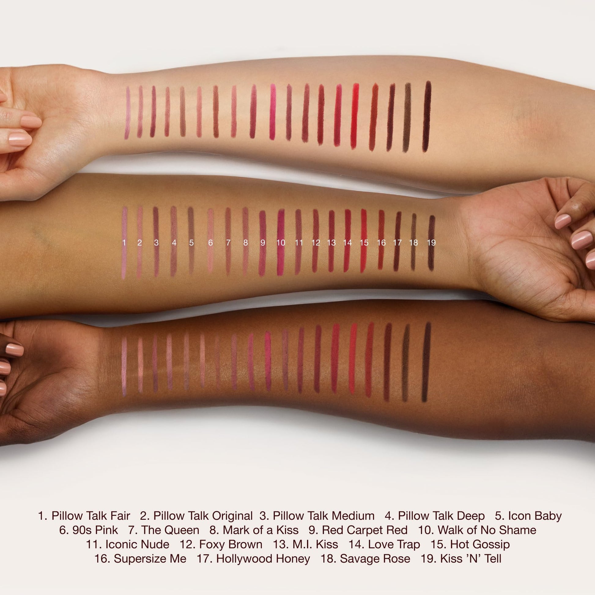 Charlotte Tilbury Lip Cheat Lip Liner Pencil - Gives Lips a Fuller-Looking, Defined Pout - Enriched with Jojoba Oil & Hyaluronic Acid - Waterproof, Smudge-Proof & Transfer-Proof - Foxy Brown - Maple Wellness Supplements