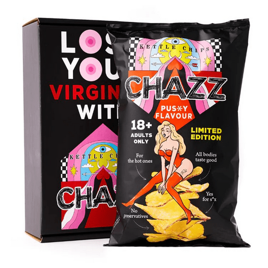 CHAZZ PUSSY Flavor Potato Chips 18+ ADULTS ONLY !!! Great for parties!!! - Maple Wellness Supplements