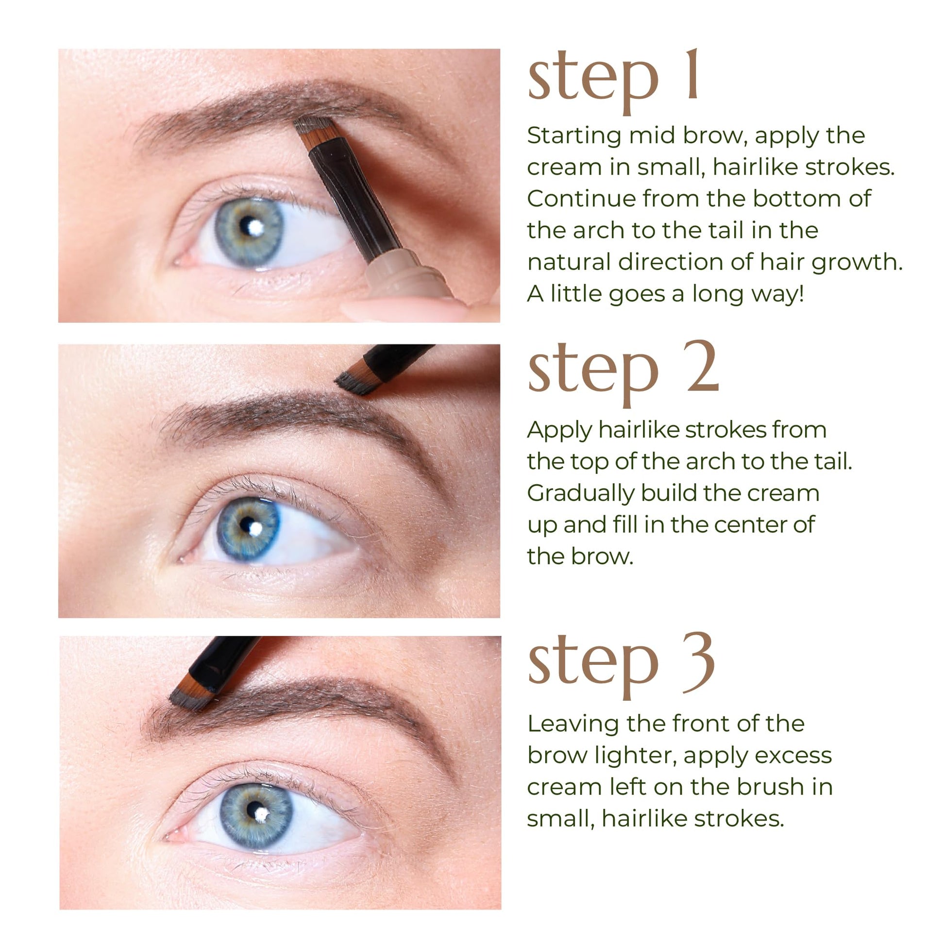 Chella Eyebrow Cream, Tantalizing Taupe - Vegan, Cruelty Free, Paraben Free, Gluten Free Eyebrow Pomade Makeup - Long Wearing, Velvet Consistency, Water Proof - Maple Wellness Supplements