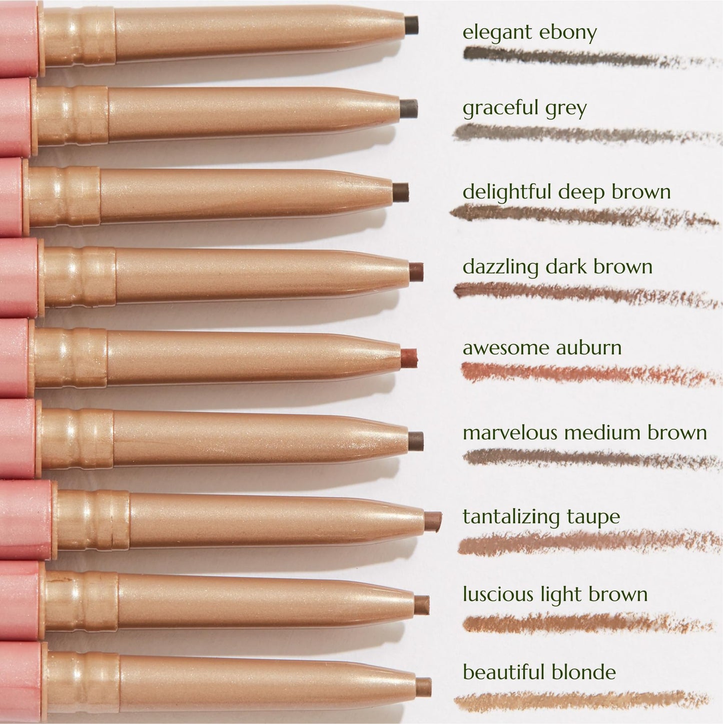 Chella Eyebrow Pencil – Easy-to-Use Brow Definer for Shaping, Filling & Blending – Long-Wear Deep Brown Eyebrow Pencils for Women with Precise Tip (Deep Brown) - Maple Wellness Supplements