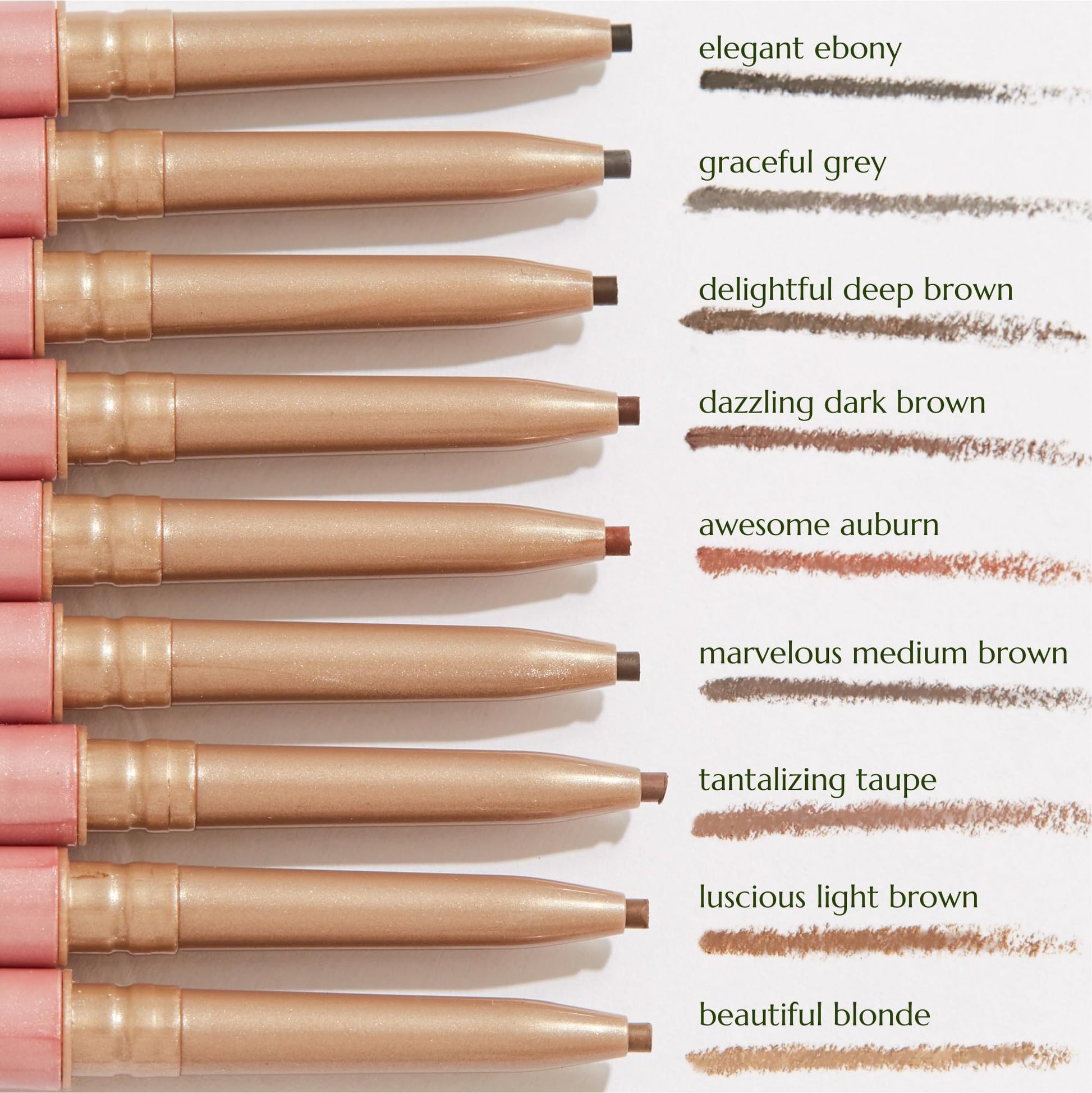 Chella Eyebrow Pencil – Easy-to-Use Brow Definer for Shaping, Filling & Blending – Long-Wear Deep Brown Eyebrow Pencils for Women with Precise Tip (Deep Brown) - Maple Wellness Supplements