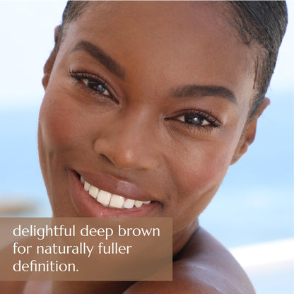 Chella Eyebrow Pencil – Easy-to-Use Brow Definer for Shaping, Filling & Blending – Long-Wear Deep Brown Eyebrow Pencils for Women with Precise Tip (Deep Brown) - Maple Wellness Supplements