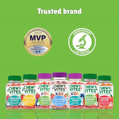 Chewy Vites Kids Multivitamin Advance 60 Gummy Vitamins | 11 Essential Nutrients - Maple Wellness Supplements