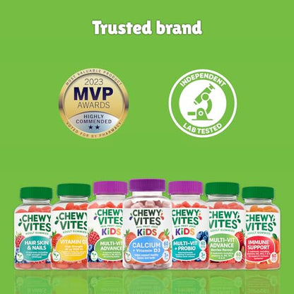 Chewy Vites Kids Multivitamin Advance 60 Gummy Vitamins | 11 Essential Nutrients - Maple Wellness Supplements