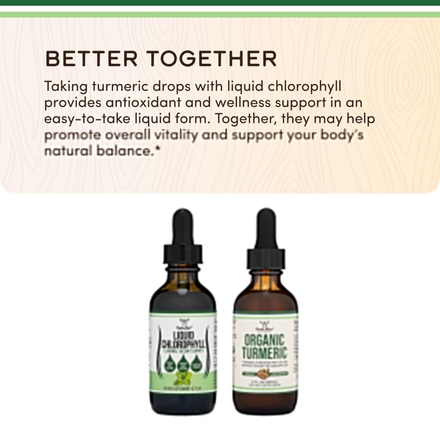Chlorophyll Liquid Drops - for Digestion, Gut Health, Energy and Detox - Vegan Safe - Maple Wellness Supplements