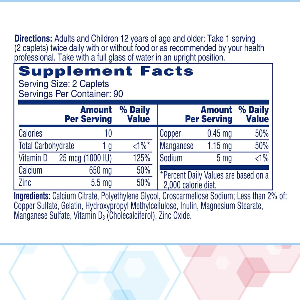 Citracal Maximum Plus Calcium Supplement - Calcium Citrate with Vitamin D3, Zinc, & Essential Minerals for Bone Health Support, Ages 12+ - Maple Wellness Supplements