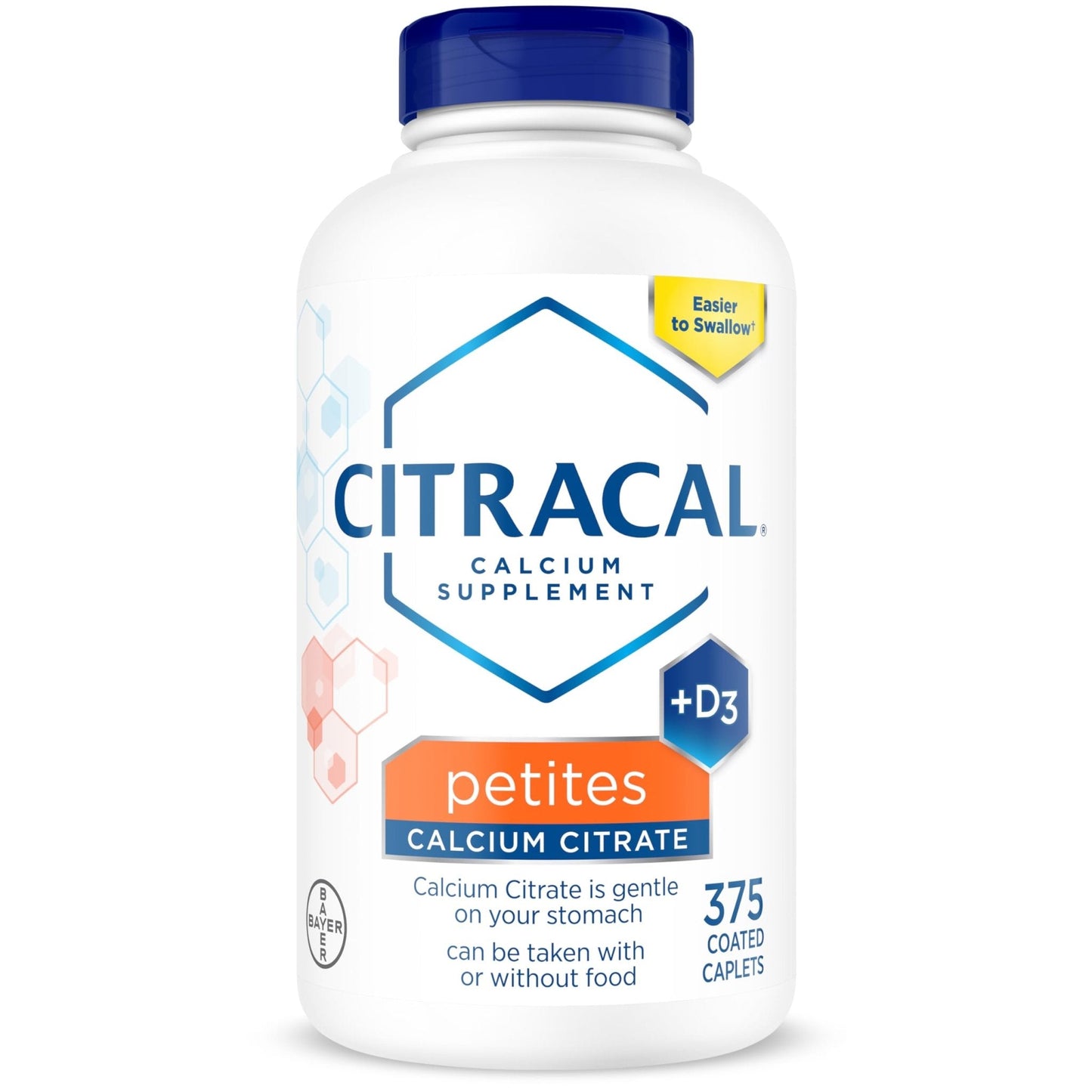 Citracal Petites- Calcium Citrate with Vitamin D3, Bone Health Support, Calcium Supplement for Ages 12+, 375 Count (Packaging May Vary) - Maple Wellness Supplements