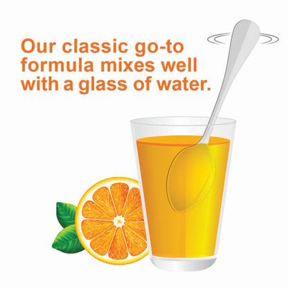 CITRUCEL Fiber Powder for Occasional Constipation Relief, Methylcellulose Fiber Powder, Orange Flavor - 30 Ounces - Maple Wellness Supplements