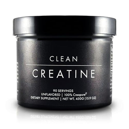 Clean Creatine - 100% Creapure® Creatine Monohydrate Powder for Muscle Growth - Maple Wellness Supplements