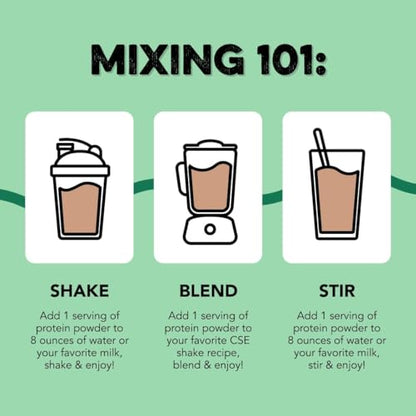 Clean Simple Eats Mint Chocolate Cookie Whey Protein Powder, Natural Sweetened - Maple Wellness Supplements