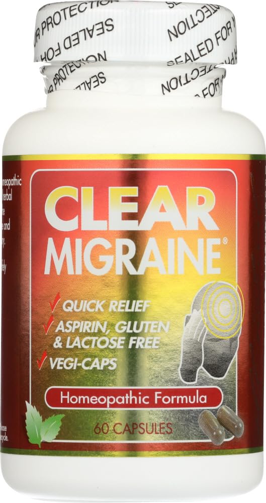 Clear Migraine Clear Products 60 Caps - Maple Wellness Supplements