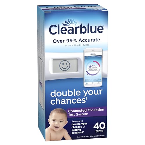 Clearblue Connected Ovulation Test System featuring Bluetooth connectivity and Advanced - Maple Wellness Supplements