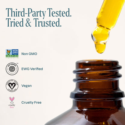 Cliganic Pure Vitamin E Oil for Skin, Scars, Hair & Face - 30,000 IU, Non-GMO Verified | Natural D-Alpha Tocopherol - Maple Wellness Supplements