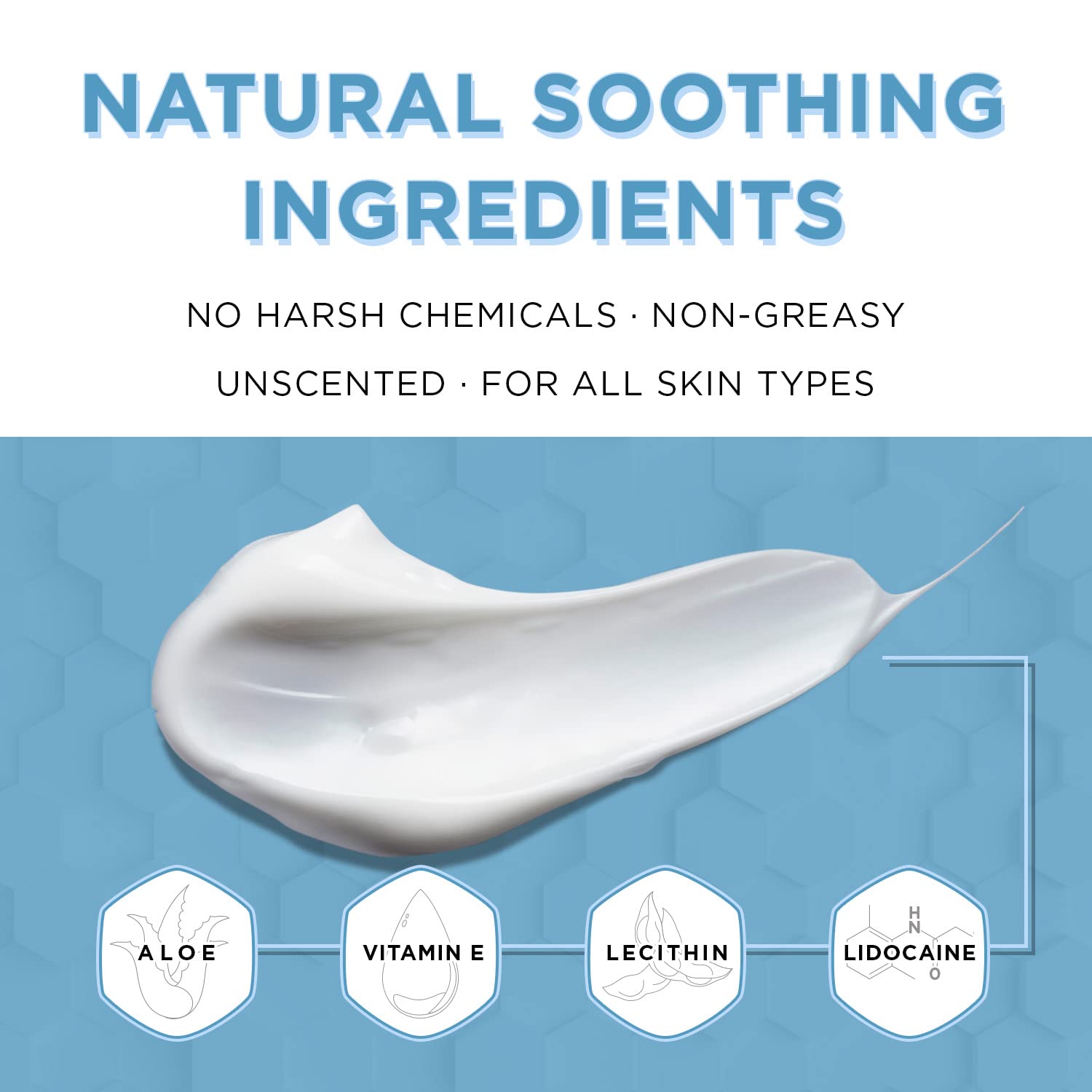 Clinical Resolution Numb Master 5% Lidocaine Cream Fast-Acting OTC anesthetic for Pain, Itch, Burns & Hemorrhoids with Vitamin E & Aloe for Soothing Relief Maximum Strength 4.2 Ounce - Maple Wellness Supplements
