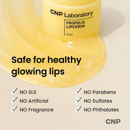 CNP Honey Lip Butter - Propolis Lipcerin™ 01 Original, Hydrating Overnight Manuka Lip Balm & Mask - Maple Wellness Supplements