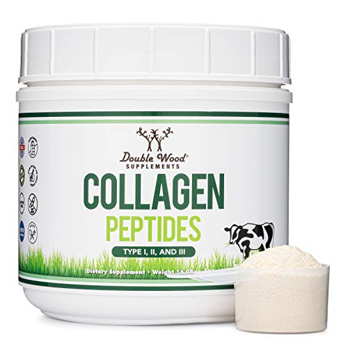 Collagen Peptides Powder - Hydrolyzed Collagen, Keto Safe - 16.08oz - Multi Type 1, 2 - Maple Wellness Supplements
