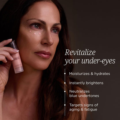 COLLEEN ROTHSCHILD Illuminating Tinted Eye Cream | Instant Brightening Effect | Nourishes & Targets Dark Circles | With Hyaluronic Acid, Caffeine, Pearlized Pigments & Peptides (0.5 fl oz) - Maple Wellness Supplements