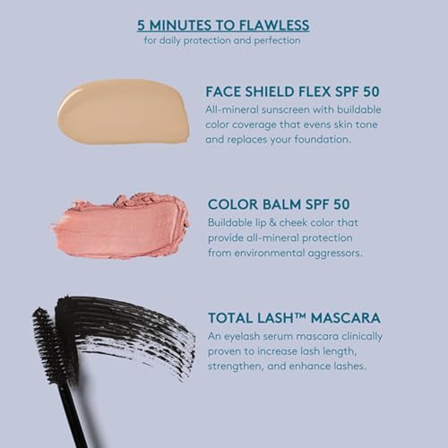 Colorescience Total Protection Face Shield Flex SPF 50, Zinc Oxide Formula, Medium, 1.8 fl. oz. - Maple Wellness Supplements