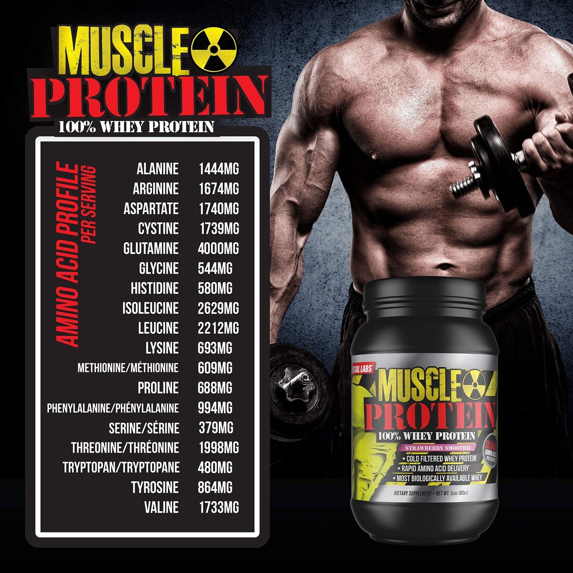 COLOSSAL LABS Whey Protein Powder [15 lbs/Pack of 1]– Chocolate Protein, Cold Filtered - Maple Wellness Supplements