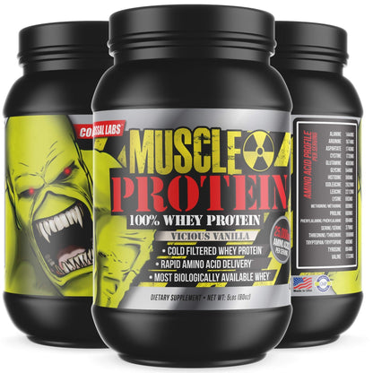 COLOSSAL LABS Whey Protein Powder [15 lbs/Pack of 1]– Chocolate Protein, Cold Filtered - Maple Wellness Supplements