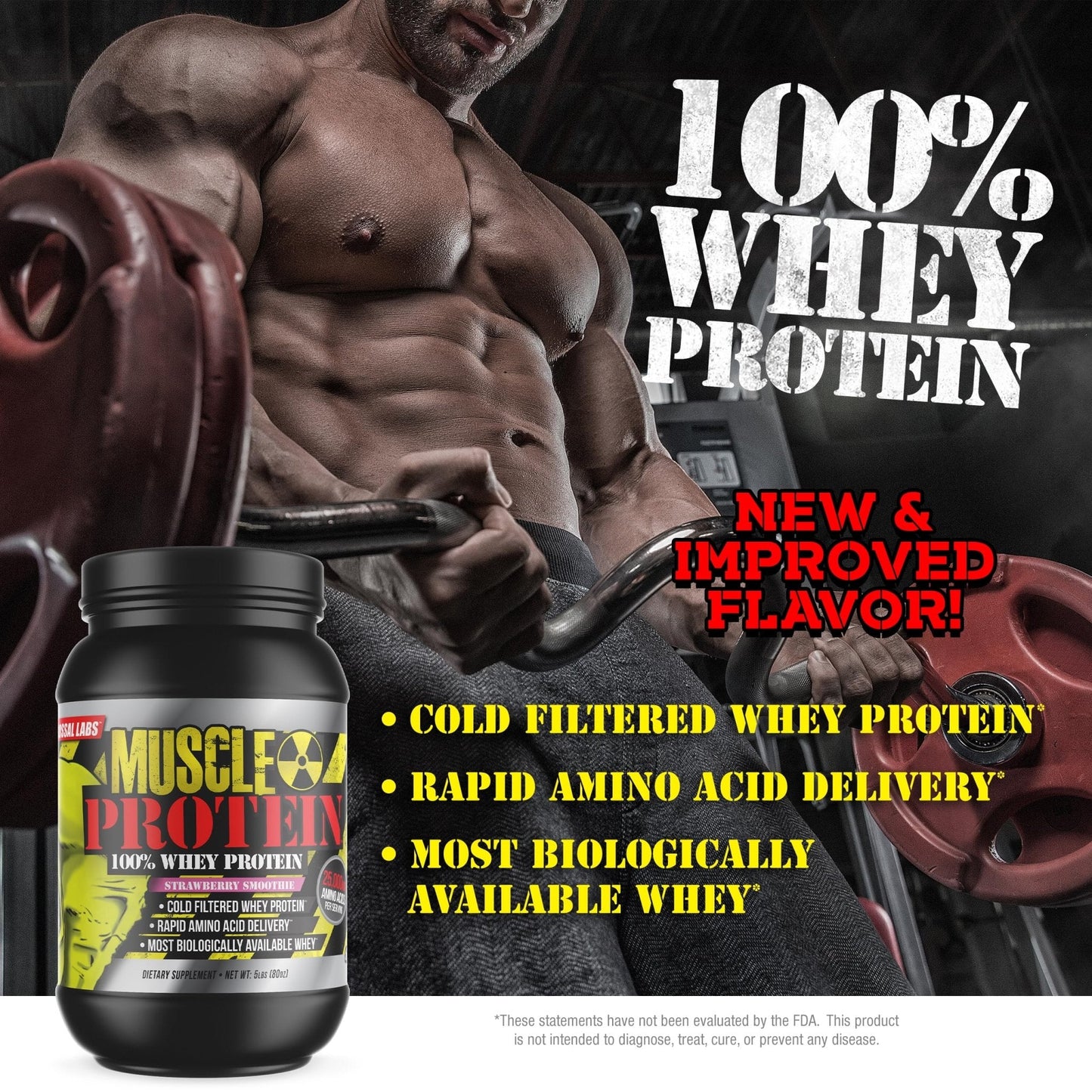 COLOSSAL LABS Whey Protein Powder [15 lbs/Pack of 1]– Chocolate Protein, Cold Filtered - Maple Wellness Supplements
