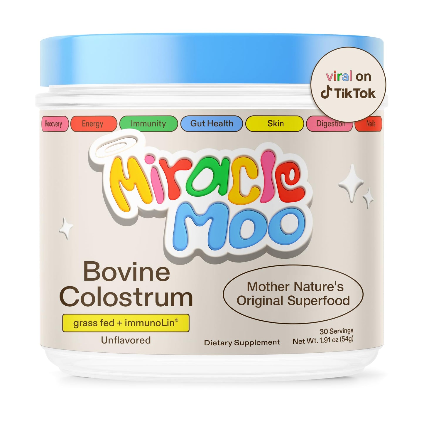 Colostrum Supplement for Gut Health, Hair Growth, Beauty and Immune Support - Maple Wellness Supplements