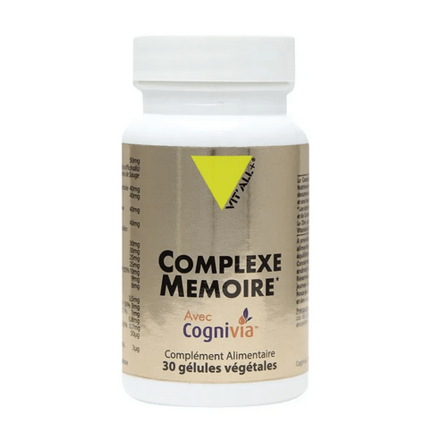 Complexe Mémoire 30 gélules VIT'ALL+ - Maple Wellness Supplements
