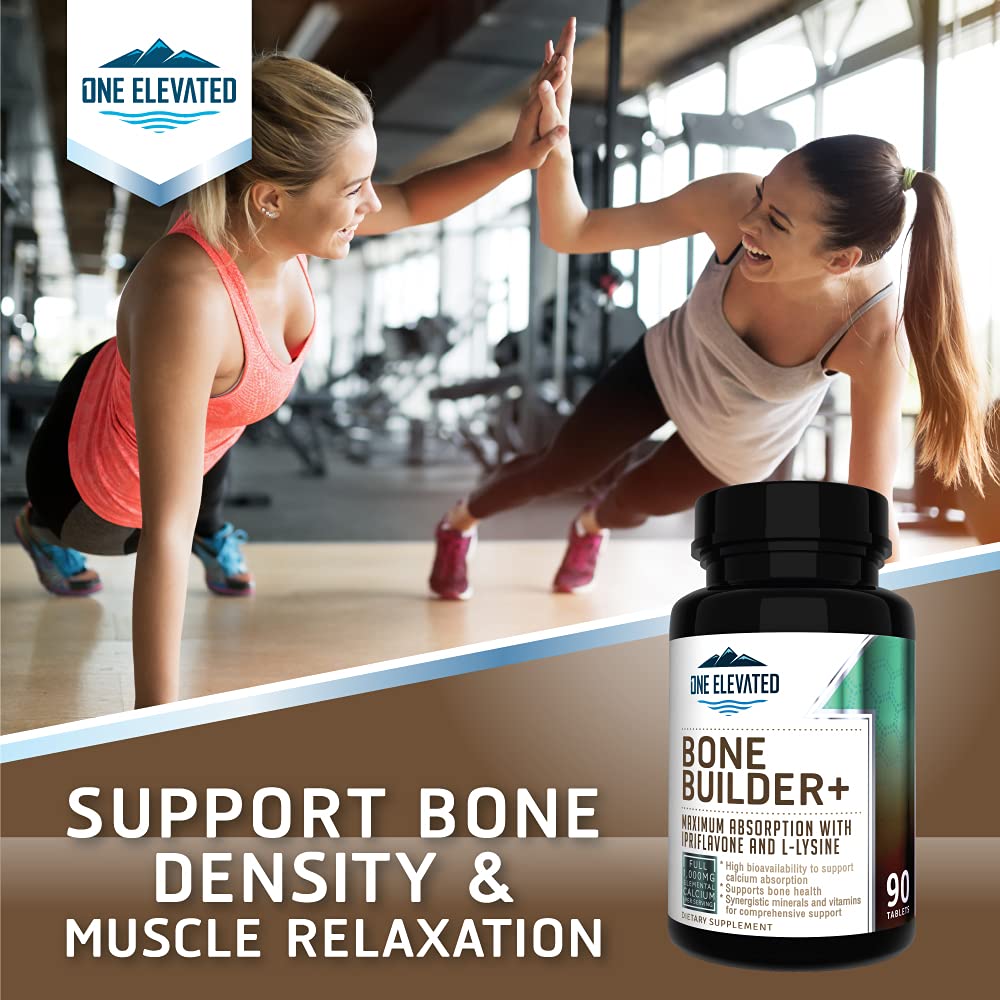 Comprehensive Bone Builder Calcium Supplement. Formulated with Highest Grade Calcium -Carbonate/Hydroxyapatite/Citrate, Magnesium, Zinc, D3. Works in Sync for Optimum Bone Health and Bone Strength. - Maple Wellness Supplements