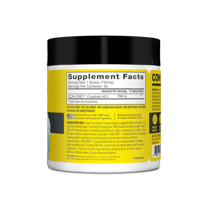 CON-CRET Creatine HCl Powder | Muscle, Cognitive, Cellular Energy Support | No Bloating or Cramps - Maple Wellness Supplements