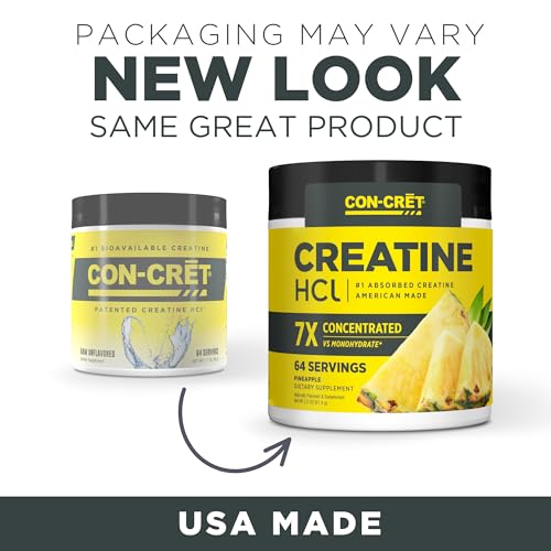 CON-CRET Creatine HCl Powder | Supports Muscle, Cognitive, and Immune Health - Maple Wellness Supplements