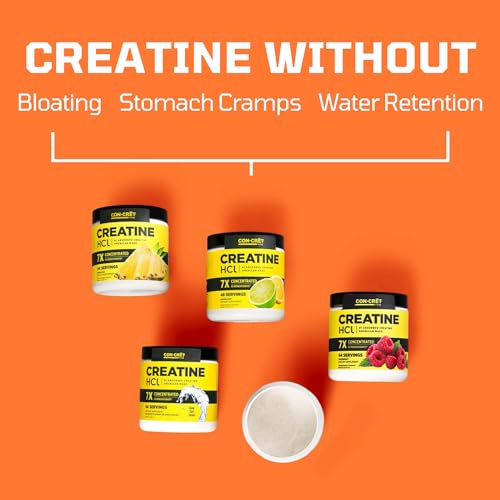 CON-CRET Creatine HCl Powder | Supports Muscle, Cognitive, and Immune Health - Maple Wellness Supplements