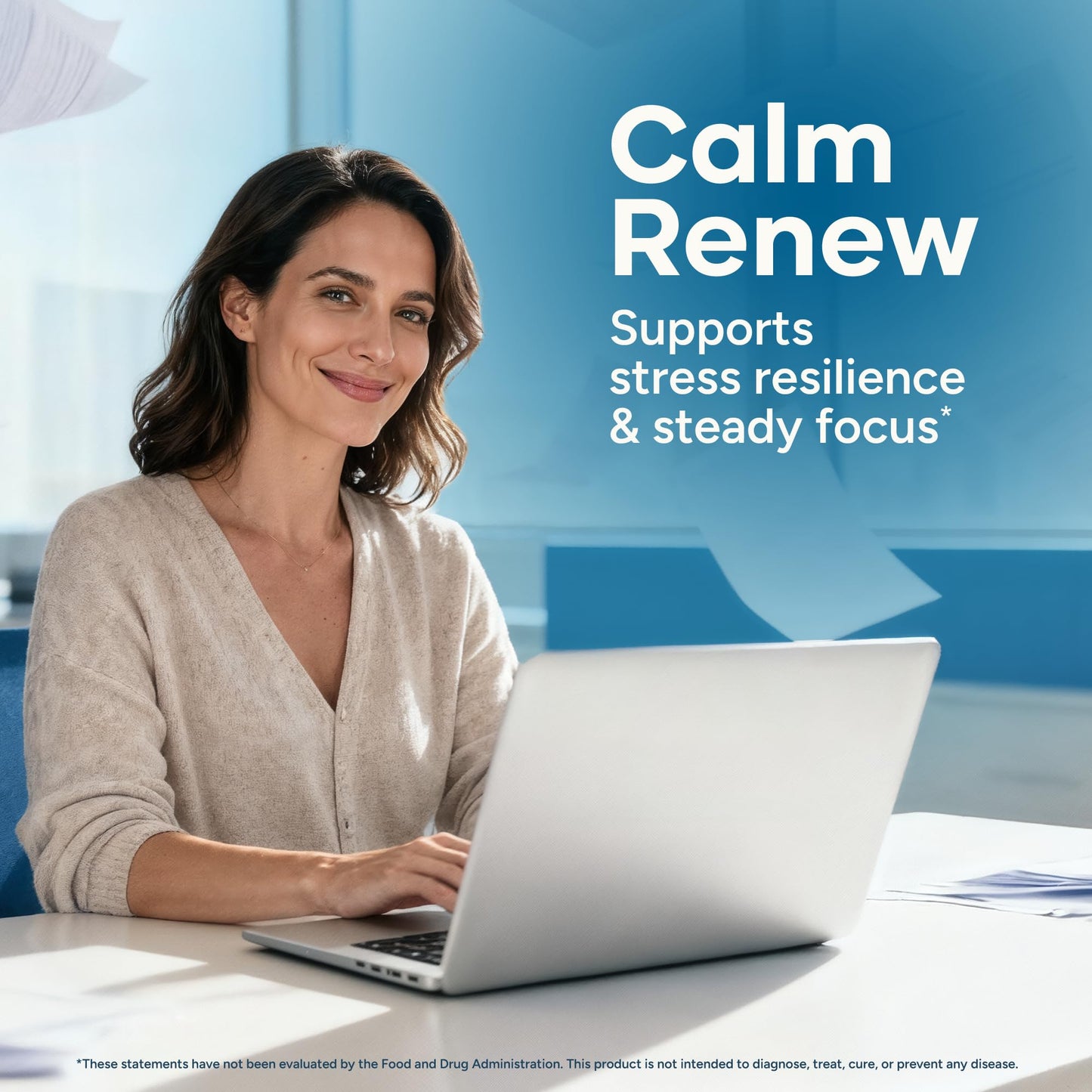 Cortisol & Adrenal Support for Busy Women, Stress Support with Ashwagandha, Rhodiola & Holi Basil | Helps Emotional Balance | Cortisol Supplements for Women to Manage your Day | Non-GMO | 60 Capsules - Maple Wellness Supplements