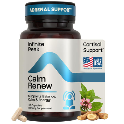 Cortisol & Adrenal Support for Busy Women, Stress Support with Ashwagandha, Rhodiola & Holi Basil | Helps Emotional Balance | Cortisol Supplements for Women to Manage your Day | Non-GMO | 60 Capsules - Maple Wellness Supplements