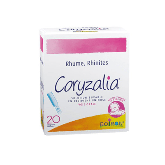 Coryzalia: colds, rhinitis - oral solution - 20 doses BOIRON - Maple Wellness Supplements