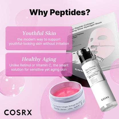 COSRX 6X Peptide Collagen Booster Toner Serum with Copper Peptides, Niacinamide & Hyaluronic Acid Skin Renewal Boosting - Maple Wellness Supplements