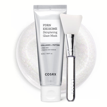 COSRX PDRN EXOSOME Glaze Wrapping Mask with SALMON DNA PDRN, Instant Glow, Easy Peel-Off Overnight Mask for Glass Skin, Firmness, Elasticity & Skin Texture Care, Mothers day gift, Korean Skin Care - Maple Wellness Supplements