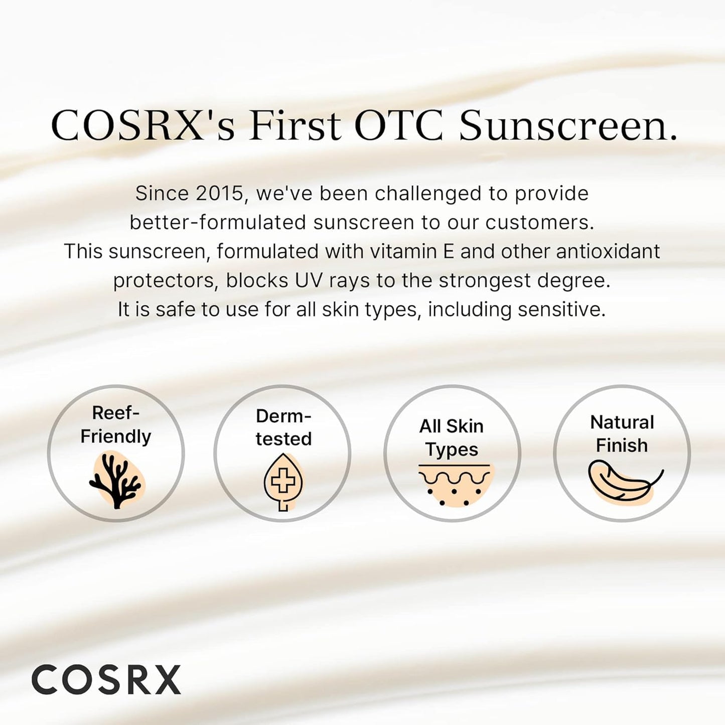 COSRX Vitamin E Vitalizing Sunscreen,SPF 50 Broad Spectrum Face Sunscreen, Lightweight - Maple Wellness Supplements