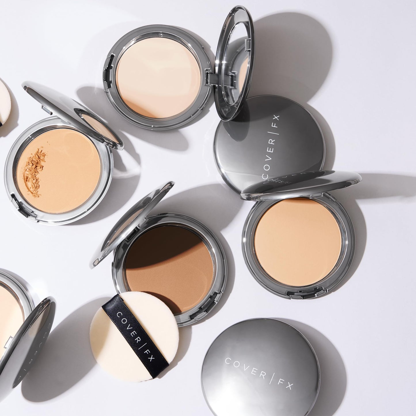 COVER FX Perfect Pressed Setting Powder - Deep - Maple Wellness Supplements