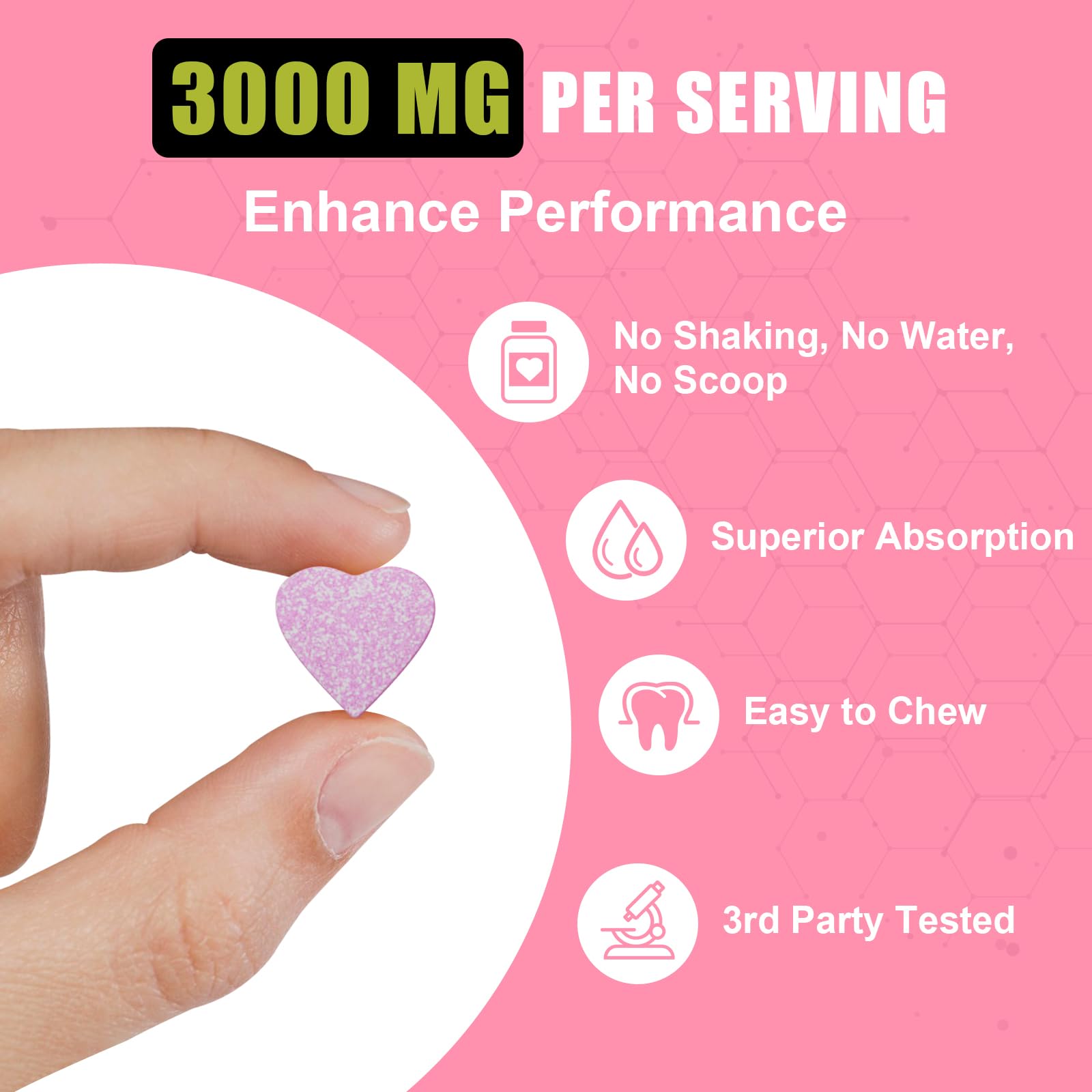 Creatine Monohydrate for Women, Creatine Supplement 3000mg, with Hydrolyzed - Maple Wellness Supplements