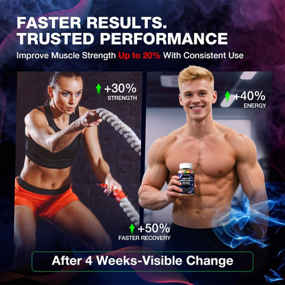Creatine Monohydrate Gummies 5g for Women & Men - Creatine Gummies for Women Pre Workout Chewables with L-Taurine & Alpha GPC, Sugar-Free Muscle Builder, Energy Boost, Vegan Non-GMO (160 Count) - Maple Wellness Supplements