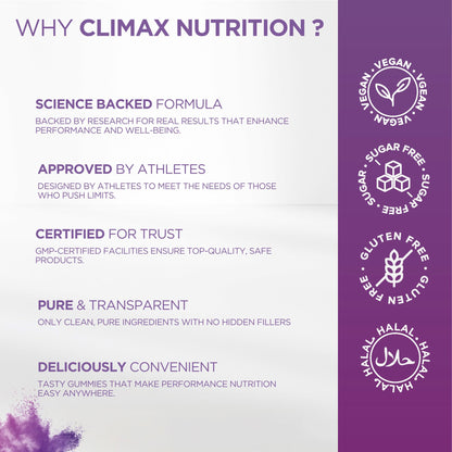 Creatine Monohydrate Gummies - Vegan, Sugar-Free, Gluten-Free - Boosts Muscle Recovery, Strength & Lean Muscle Growth - Brain Health Support - for Men & Women - Blueberry Flavor - 120 Gummies - Maple Wellness Supplements