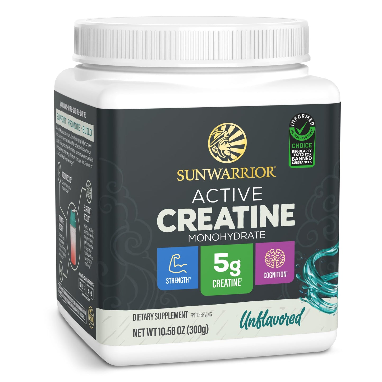 Creatine Monohydrate Powder Micronized PreWorkout Recovery Supplement | Support Muscle Building Strength Training Cognition | Vegan & Keto Friendly Easily Mixes - Maple Wellness Supplements