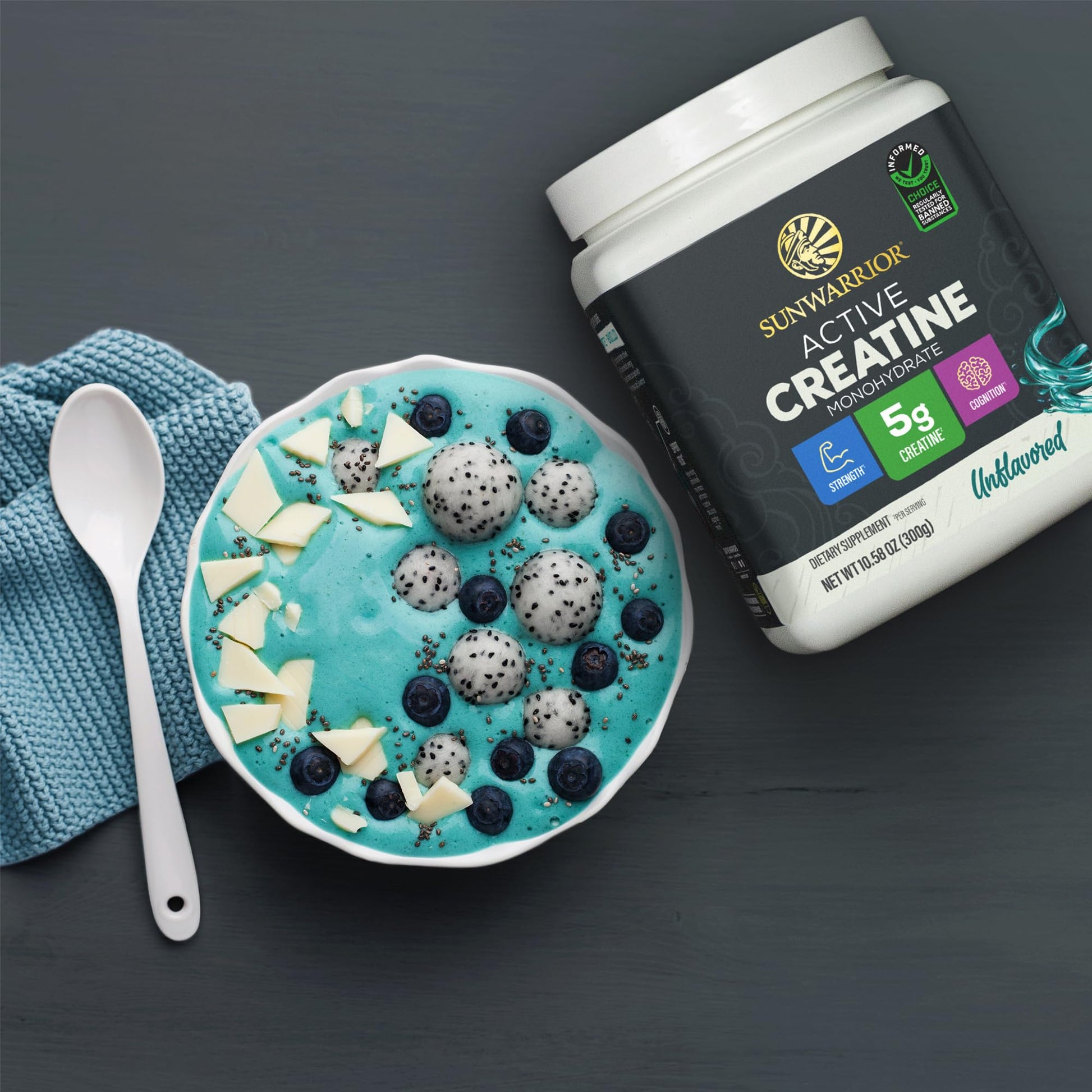Creatine Monohydrate Powder Micronized PreWorkout Recovery Supplement | Support Muscle Building Strength Training Cognition | Vegan & Keto Friendly Easily Mixes - Maple Wellness Supplements