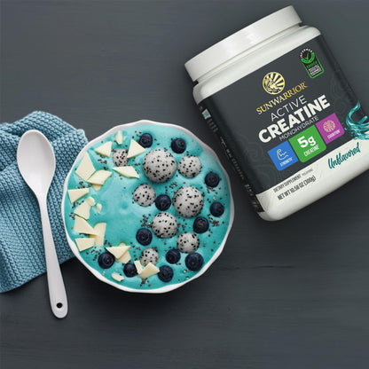 Creatine Monohydrate Powder Micronized PreWorkout Recovery Supplement | Support Muscle Building Strength Training Cognition | Vegan & Keto Friendly Easily Mixes - Maple Wellness Supplements