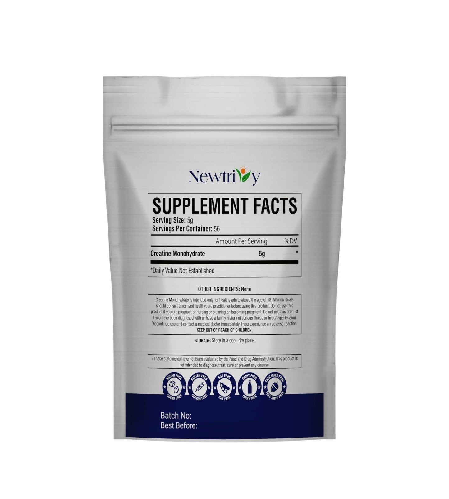 Creatine Monohydrate,Micronized, Pure,Unflavored,280g (9.8oz) - Maple Wellness Supplements