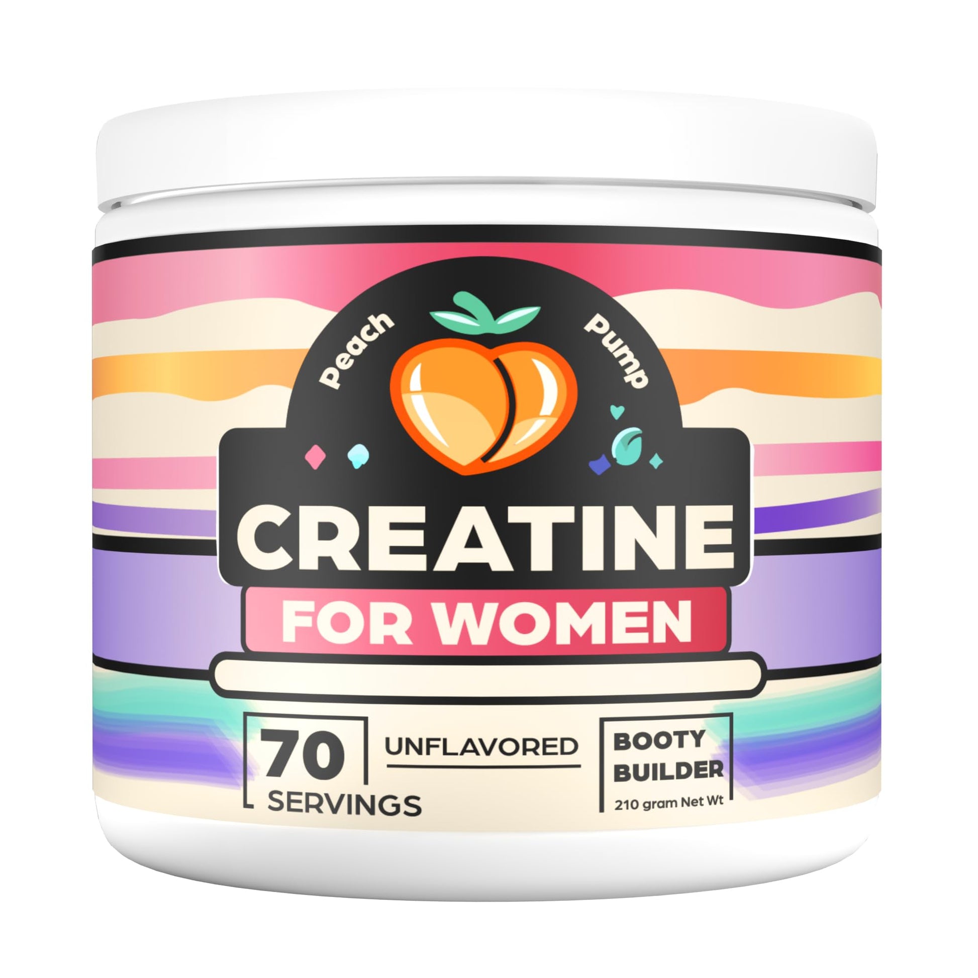 Creatine Supplement for Women's Booty Gains - Unflavored Micronized Creatine - Maple Wellness Supplements