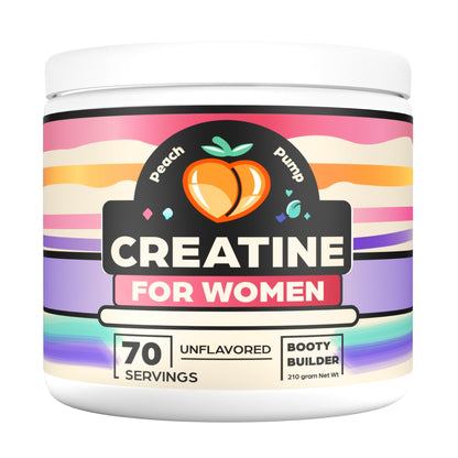 Creatine Supplement for Women's Booty Gains - Unflavored Micronized Creatine - Maple Wellness Supplements