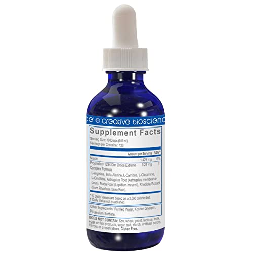 Creative Bioscience 1234 Diet Drops Extreme for Women & Men, Diet Drops for Weight - Maple Wellness Supplements