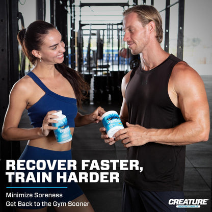 CREATURE® Creatine Complex - Creatine Monohydrate Capsules with 5 Types of Creatine Including Con-Crēt® Creatine HCL, Promotes Muscle, Strength, Endurance, Brain Health, 180 Veggie Caps, 60 Servings - Maple Wellness Supplements