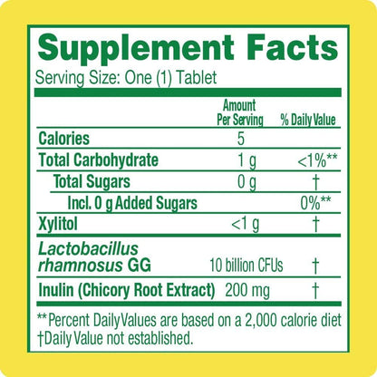 Culturelle Digestive Health Daily Probiotic Chewables, Probiotic For Men and Women, Most Clinically Studied Probiotic Strain, 10 Billion CFUs - Maple Wellness Supplements